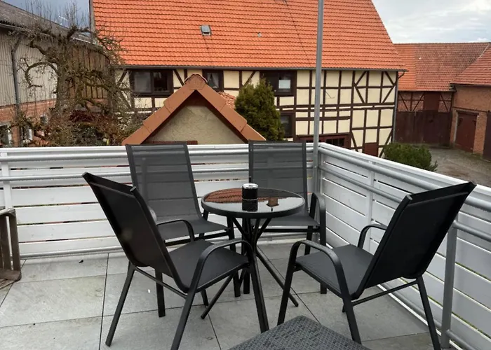 Ferienwohnung Im Fachwerkhaeuschen Naehe Edersee Mit 2 Schlafzimmern, Terrasse, Parkplatz - Wohnung 1 아파트